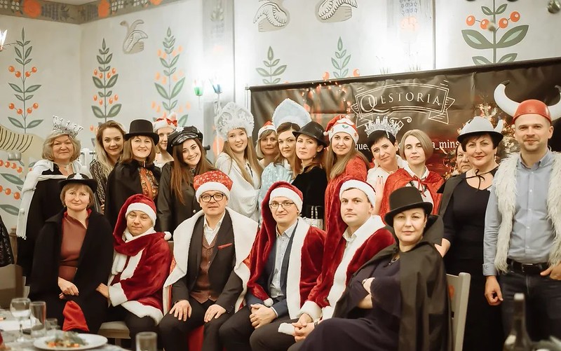 Тимбилдинг-активности на корпоративе на Новый год в Severodvinsk